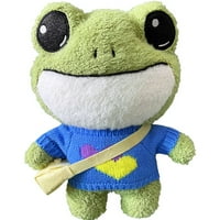 Smiley Frog plišana lutka slatka plišana igračka, igračka za bebe mekana punjena lutka plišana lutka