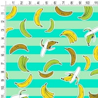 Ripe Bananas uzorak Premium roll poklon zamotavanje papira