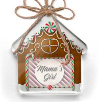 Ornament je tiskao jednu bočnu mamu djevojku majčinu dan ružičaste i sive pruge božićni neonblond