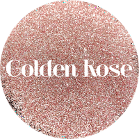 Glitter Heart Co. Glitter - Visokokvalitetni poliesterski sjaj - Zlatna ruža - Metallic Rose Gold Fine - OZ torba