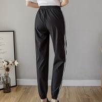 Simu Žene Ležerne prilike Casual Pants Comfy Žene Ležerne prilike Sportske hlače Bočna mreža tanka prozračna