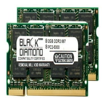4GB 2x2GB memorijska RAM-a za HP Pavilion Notebooks Notebook DV6626US DDR SO-DIMM 200PIN PC2- 667MHz