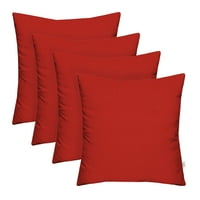 Décor unutarnji set jastuka izrađenih sa sunčanom tkaninom, 20 20