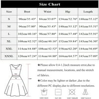 Podplovni ljetne haljine za žene Ljetni modni džep duga suknja Čvrsta boja V-izrez za rubne haljine