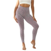 Vježbe za žene za žene Tummy Control Yoga hlače Fitness Atletska hlače za trčanje pješačke rastezanje