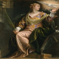 Sveti Catherine Aleksandria u zatvoru Likovna umjetnost