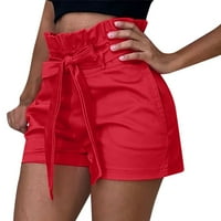 Frehsky kratke hlače za žene nove žene modne kratke hlače izdužene ljetne žene kratke hlače crvene boje