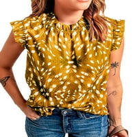 Colisha Dame Basic Party Tank tops Bohemian Crew Crt TEE Fashion Ruched bluza
