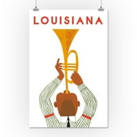 Louisiana, igrač roga, kontura