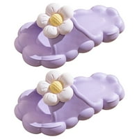 Ženske ljetne meko papuče slatke cvijeće unutarnji kućni kućni kućni kupatilo ne klizne sandale mogu