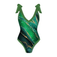 Konzervativni kupaći kostimi Ženska kostim sa plažom Cover up Frap suknja Sarong Retro tie-dye Ispiši