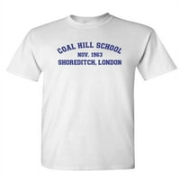 Hill School - Unise pamučna majica Tee majica, bijela, 2xl