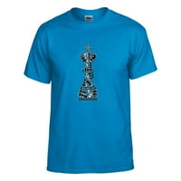 Šahovske kraljeve pobjede: šahovska majica, muškarci, žene, djevojke, dječaka šahovska majica
