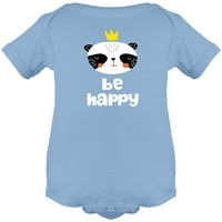 King Panda budi sretan bodi dječji novorođenčad -image by shutterstock, novorođenče