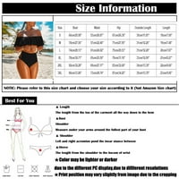 Ljetne esencijali Otemrcloc ženski hirik bikini bikini kupaći kostimi Split kupaći kostimi rubf rub