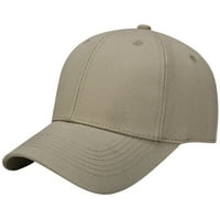 MAFYTYTPR Ljetni sunčevi šeširi za žene, šešir pamučne lagane ploče Čvrsta boja bejzbol kapu za muškarce