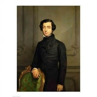 Charles-Alexis-Henri Clerel de Tocqueville Poster Print Theodore Chasseriau