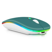 U lagana tastatura i miš sa pozadinom RGB svjetla, višestruki tanak punjiva tastatura Bluetooth 5. i