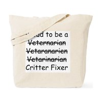 Cafepress - veterinarska torba za torbu - prirodna platna torba, Torba za trbuhu