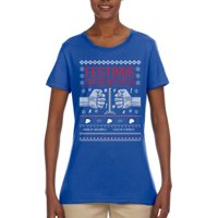 Festivus za ostatak američkog ružnog božićnog džemper ženska grafička majica, kraljevska, x velika