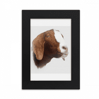 Ovce bočne oči uši art deco modni desktop Foto okvir Slika Prikaz umjetničkog slika