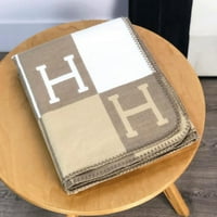 Nova velika H slova provjerena tiskana i kašmir pokrivač debelo toplo kućno pokrivač