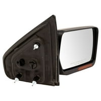 Sklopivi ogledalo segljača Grijana signal Memorija za guzi glatku crnu desno za F150