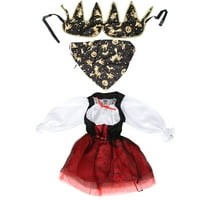 Klasični gusarski haljina kostim Halloween Party Masquerade Stage Performance Cosplay Outfit za djecu Veličina XL