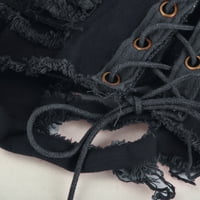 Skišene ženske traperice za zavojske trake Europske i američke noćne klubove seksi ženske vruće hlače