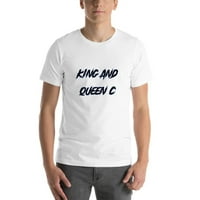 2xL kralj i kraljica C Slither stil kratkih rukava majica s nedefiniranim poklonima