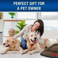 Personalizirani krevet za pse sa vezenim imenom - super meki kućni kreveti za pse i mačke - svijetlo