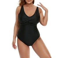 LHKED žene jednodijelno kupaće kostim s prikazom žice sa jastučićem Cvijeće bikini set plus veličina