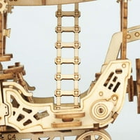 TIANLU 3D Drvena puzzle DIY model kompleta za odrasle i tinejdžere za izgradnju rođendanskog i godišnjičkog