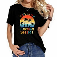 Ovo je moja havajska majica Tropska majica Luau kostim Havaji