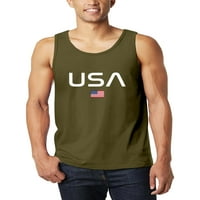 Šešir i izvan muških dana nezavisnosti Grafički tisak Tim USA Tank top majica bez rukava