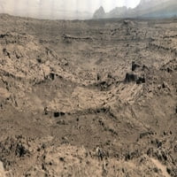 Panoramski mozaik marsa koji prikazuje web mjesto pod nazivom Rocknest Poster Print