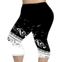 Abtel Ladies Yoga Hlače Slim noga Capris Lounge Capri gamaše Žene uske teretane Workout Pant Style-C
