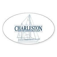 Cafepress - Charleston SC - Naljepnica
