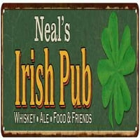 Neal-ov irski pab metalni znak Bar Man Pećina 106180010094