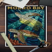 Morro Bay, Kalifornija, Morske kornjače, mozaik
