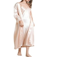 Sprifallbaby ženski salon za salon, rube Casual Spaghetti haljina kaiševa pidžama M-XXL