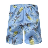 Hlače muškarci Ljetni modni casual havajske stile tiskane cvjetne hlače na plaži