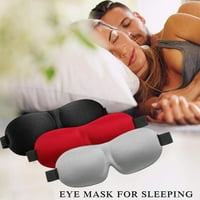 Putovanje 3D maska ​​za oči Mekane podstavljene prekrivače za hlađenje Slepooki Rela M4O6