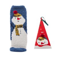 Ženske čarape Božićni poklon Fluffy Coral Velvet Debela topla zima Nova godina poklon bo s bo čarapama