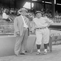 Roger Connor & Goose Goslin za vrijeme glavne lige Baseball igre u Washingtonu