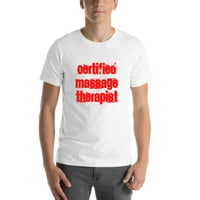 Sertifikovana masažna terapeuta Cali Style kratka pamučna majica kratkih rukava po nedefiniranim poklonima