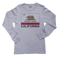 California State Flag - Specijalna majica s dugim rukavima od vintage izdanka