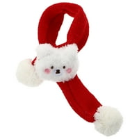 PET Novogodišnji šal zimski pseća šal za kućne ljubimce ukras kućnih ljubimaca