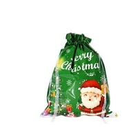 Outfmvch Božićni ukrasi Početna Dekor Božić Apple Torba Božić ukrašena Santa Claus Gift Bag Snjegović