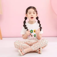 Crtani crtić crtica Baywell Toddler Girl Cvijet Tee TOP kratki rukav ljetna majica